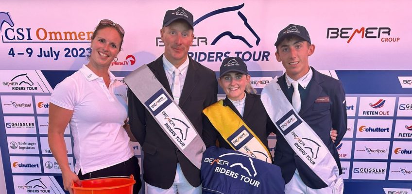 Bemer Riders Tour Ommen: Jodie Hall Mcateer und Kimosa van het Kritrahof galoppieren zum Sieg