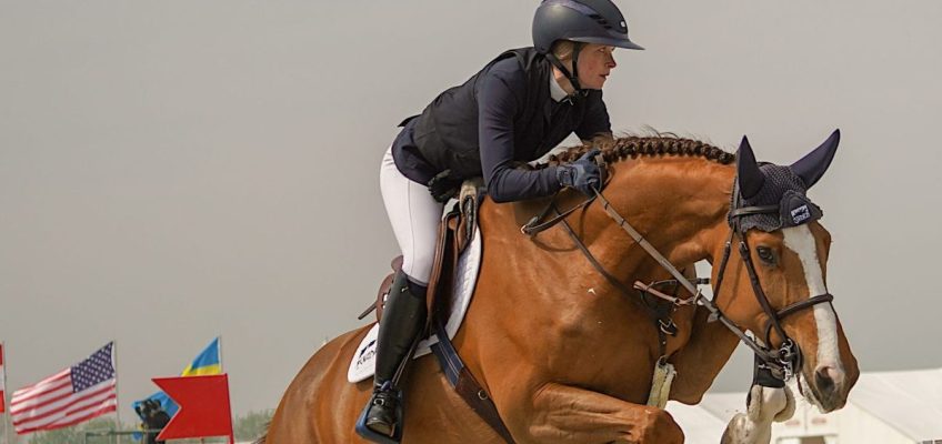 Sophie Hinners gewinnt im Stechen CSI3*-Springen in Ommen