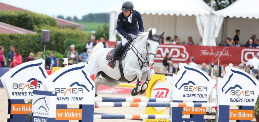 BEMER Riders Tour: Taktik aufgegangen für Hans-Dieter Dreher in der Qualifikation zur BEMER Riders Tour