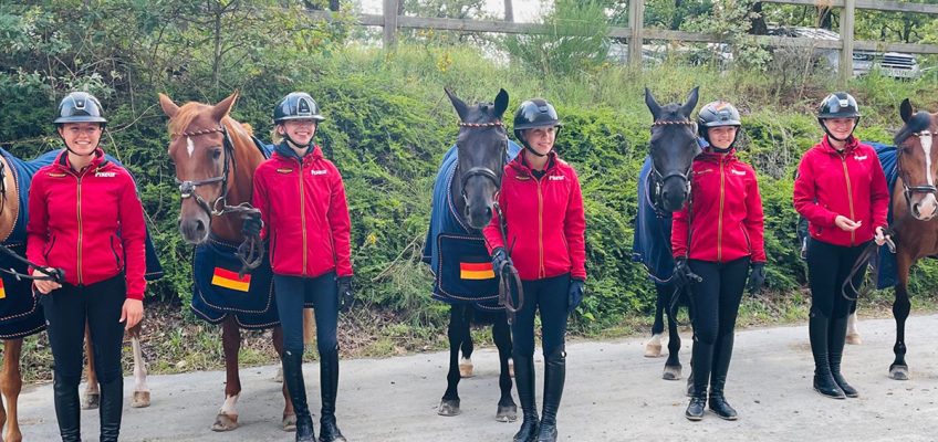 Pony-EM: Platz sechs für das deutsche Springteam