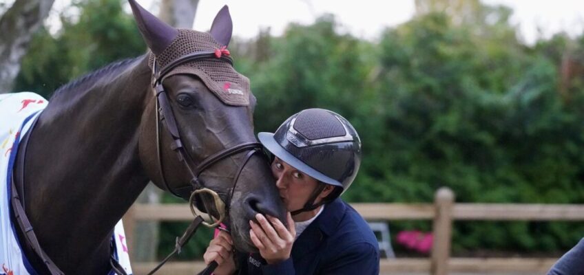 Katrin Eckermann und Michael Jung springen auf Platz zwei und drei beim CSI3* Zangersheide International im Sentower Park