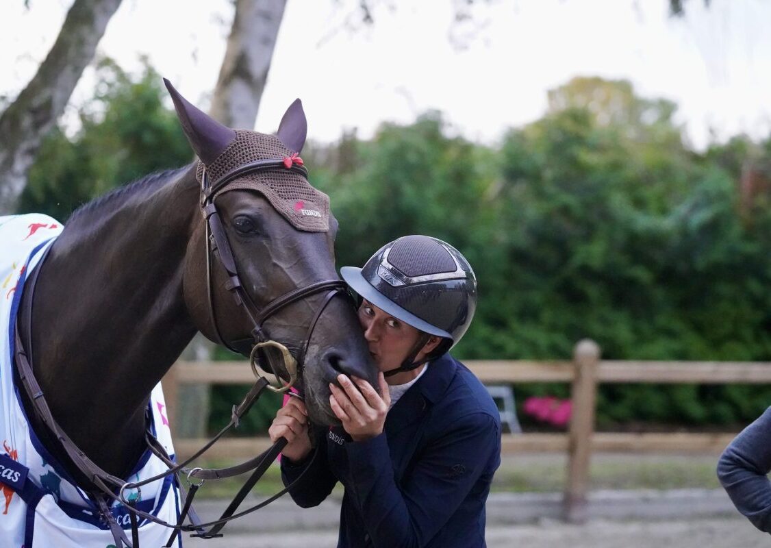 Katrin Eckermann und Michael Jung springen auf Platz zwei und drei beim CSI3* Zangersheide International im Sentower Park