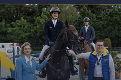 Katrin Eckermann & Cascajall dominieren zum Auftakt bei den 6jährigen in Lanaken