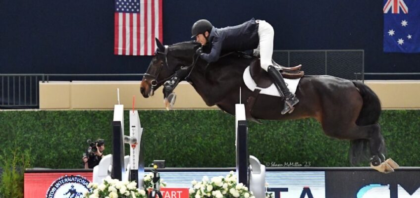 Rene Dittmer Zweiter im 450.000 $ dotierten CSI5* World Cup in Washington