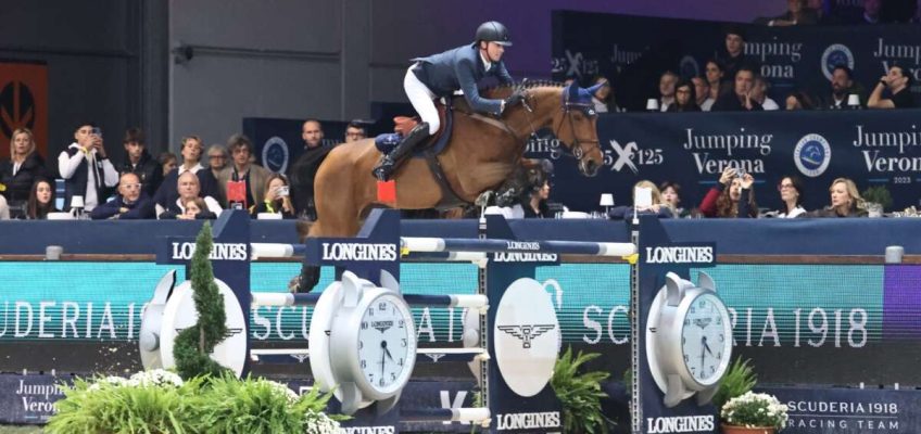 Ben Maher schnappt Steve Guerdat Sieg im Welt Cup in Verona weg!