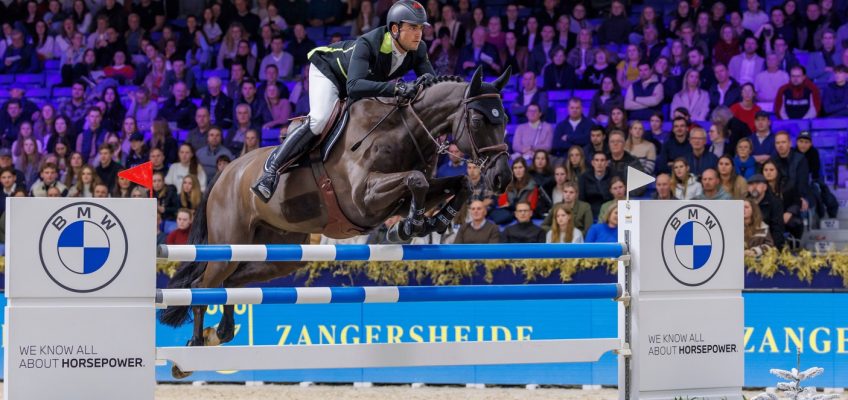 Endlich: Nicola Philippaerts und Derby de Riverland gewinnen BMW Masters in Mechelen!