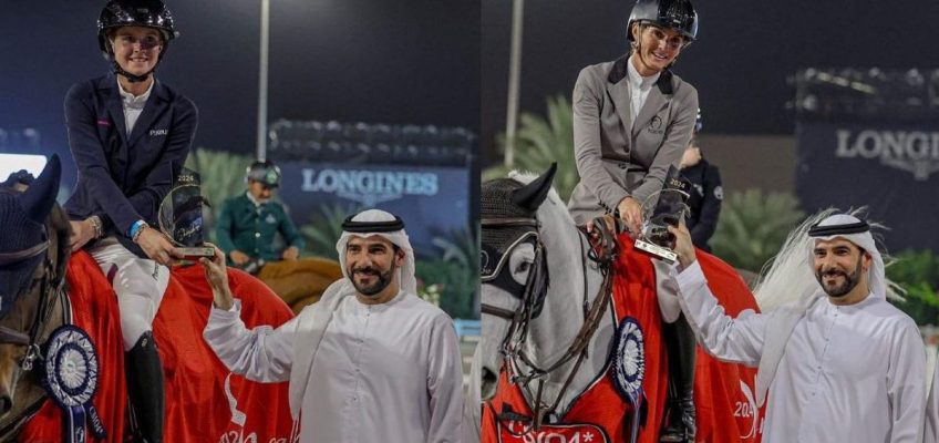 Sophie Hinners teilt sich den Sieg in Sharjah mit Celine Schoonbroodt-De Azevedo