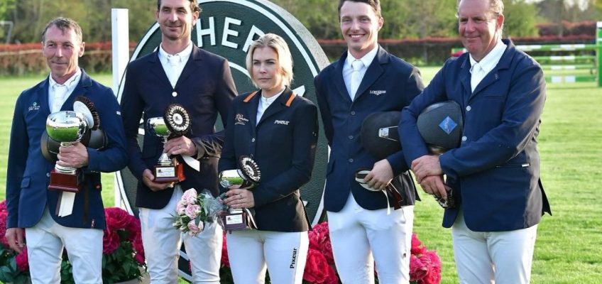 Hansi Dreher siegt vor Steve Guerdat im CSI4* Hauptspringen in Gorla Minore