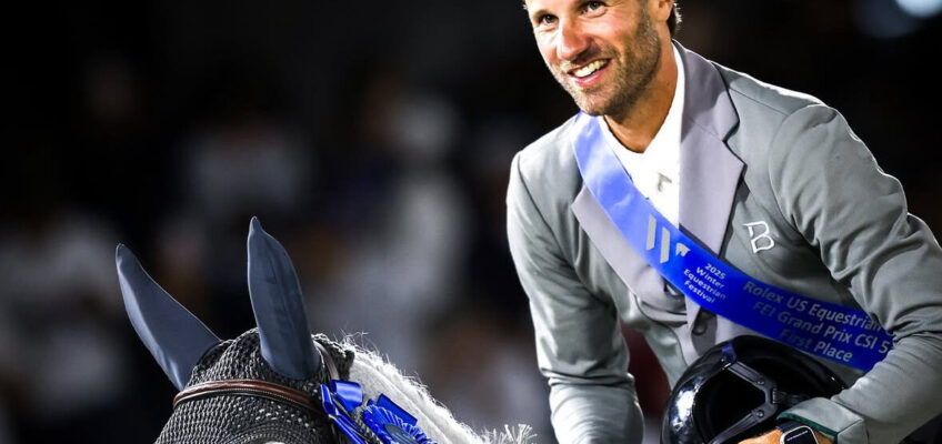 Christian Kukuk will am Samstag zum dritten Mal den 1 Million $ Rolex Grand Prix in Wellington gewinnen