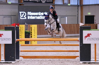 Frieda Heinrich & Picolino S.W. gewinnen Finale des Bundesnachwuchschampionats der Ponyspringreiter in Riesenbeck