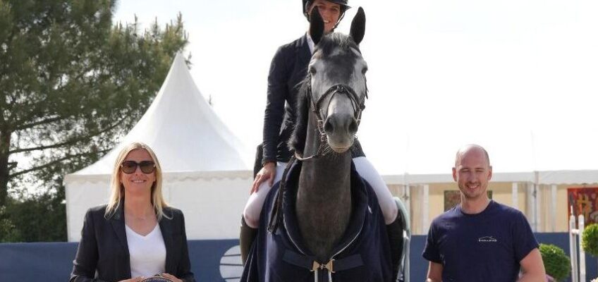Kendra Claricia Brinkop Zweite im CSI4* Springen in Canteleu