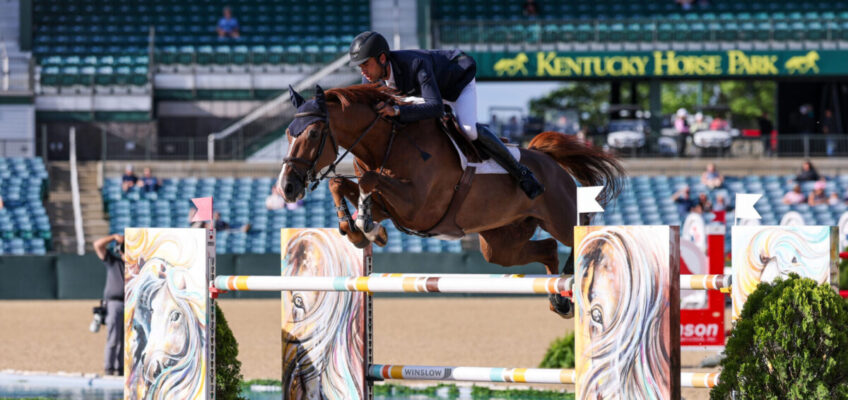 Rene Dittmer Dritter im CSI3* Grand Prix in Lexington
