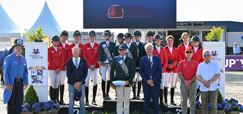 Future Champions in Hagen: Gold für Irland, deutsche Spring-Junioren holen Silber 