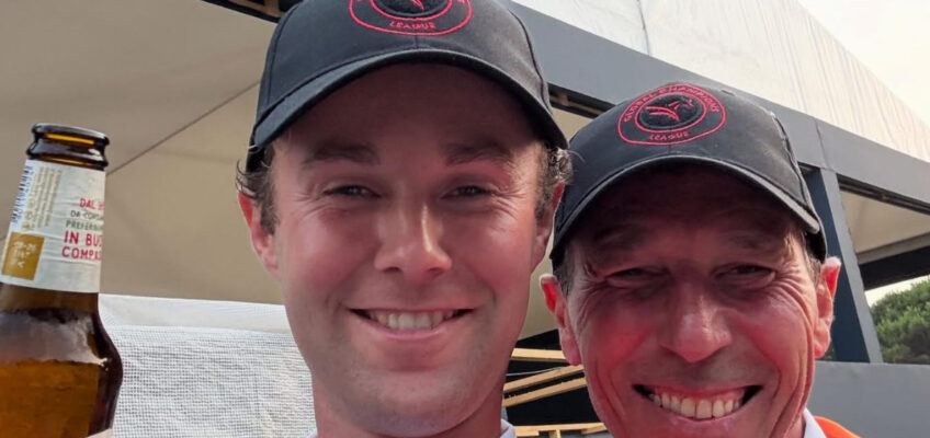 Valkenswaard United gewinnt mit Hansi Dreher und Gilles Thomas die GCL-Etappe in St Tropez