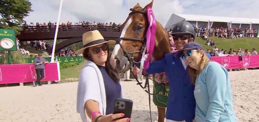 Aaron Vale und der Holsteiner Carissimo stehlen Harrie Smolders & Mr. Tac die Show im Rolex Grand Prix von Dinard