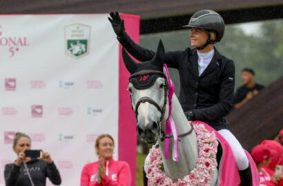 Als Einzige fehlerfrei: Sophie Hinners und Munin gewinnen auch das CSI3* Derby in Dinard