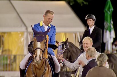 Sieg Nummer 4: Christian Ahlmann in Münster unschlagbar – Marcus Ehning wird Dritter