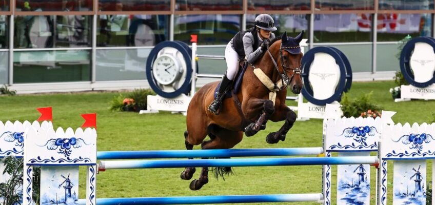 Theresa Kröninger triumphiert im Grand Prix der Jungen Reiter in Valkenswaard