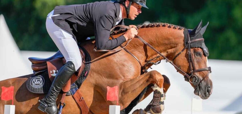 Al Shira’aa Bundeschampionate: Doppel-Sieg für David Will zum Auftakt bei den siebenjährigen Springpferden