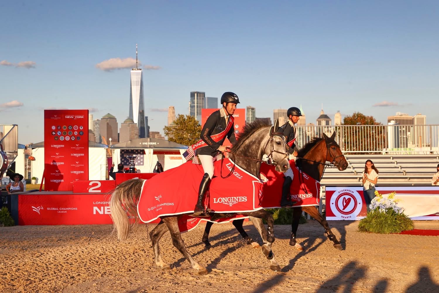 GCL-Etappe in New York: Team Riesenbeck International springt auf Platz 3