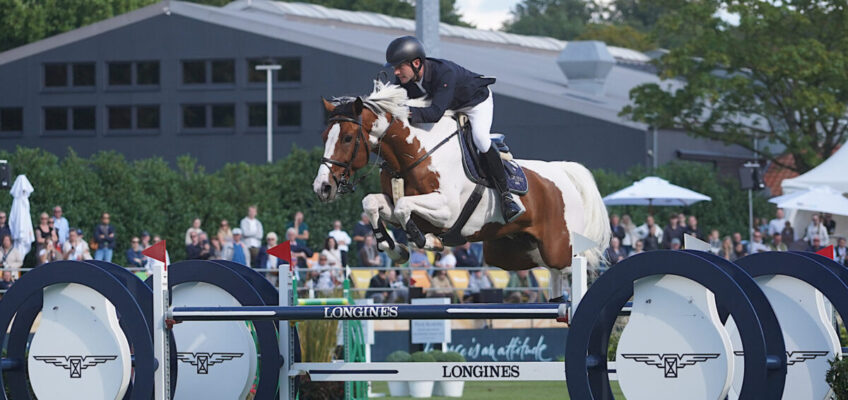 Reiterwechsel: Gerrit Niebergs Grand Prix Sieger Ping Pong van de Lentamel wird künftig von Denis Lynch vorgestellt