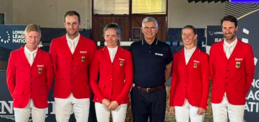 Mission Titelverteidigung: Morgen startet Team Germany in Barcelona ins Große Finale der Longines League of Nations