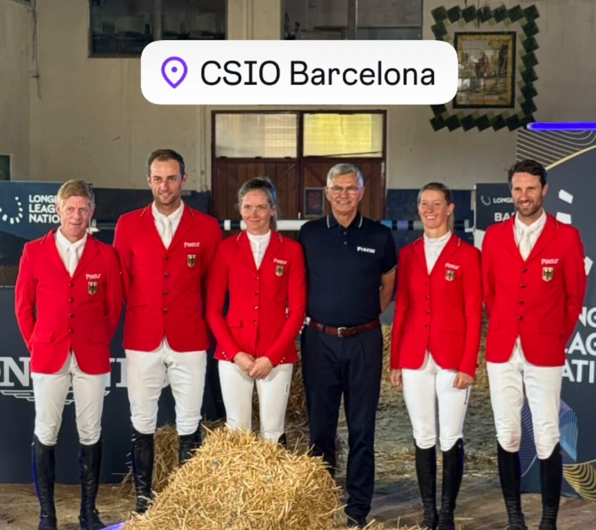 Mission Titelverteidigung: Morgen startet Team Germany in Barcelona ins Große Finale der Longines League of Nations