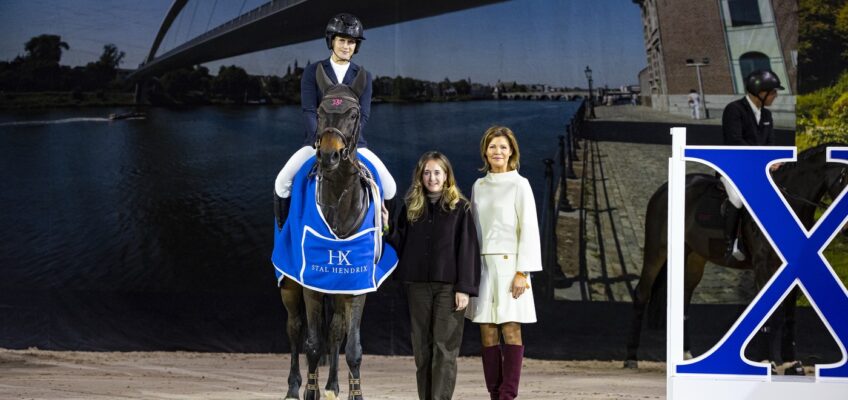 Katrin Eckermann schlägt Henrik von Eckermann im Stal Hendrix Preis in Maastricht