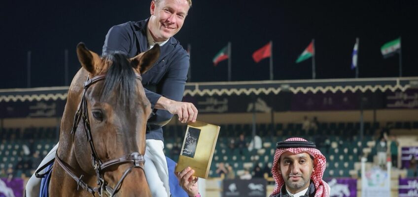 David Will Schnellster im CSI3* Hauptspringen in Riad!