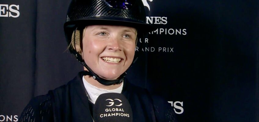 Sophie Hinners & Iron Dames Combella galoppieren Konkurrenz in Prag davon!