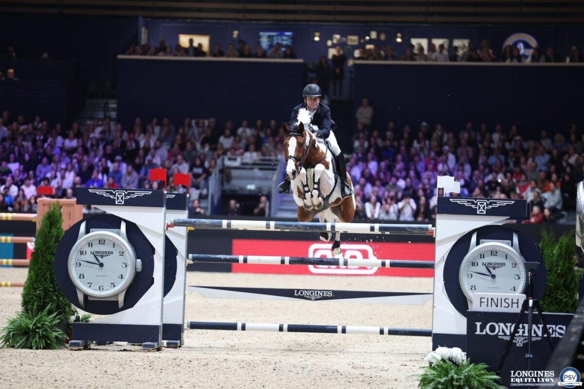 Gerrit Nieberg Zweiter im Stechen der Aloga Christmas Classic im Sentower Park
