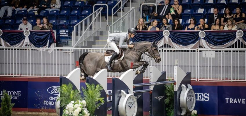 Rene Dittmer Dritter im 63.000 $ Springen in Toronto