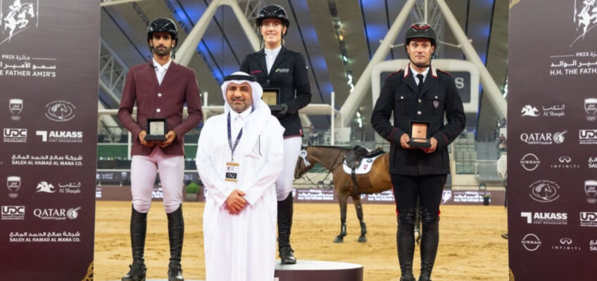 Janne Meyer gewinnt zum Auftakt der CSI4*-Doha Tour