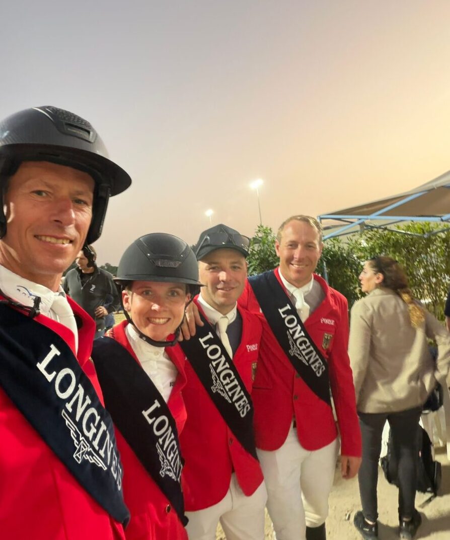 Team Deutschland siegt im CSIO4* Nations Cup in Sharjah vor den Emiraten