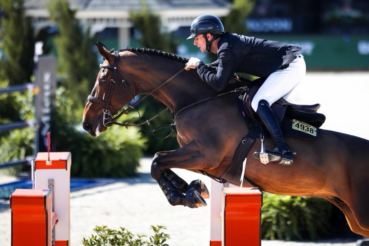 87 Starter in Tryon am Start und die Sieger sind Richard Vogel und Quizas van’T Hulsbos