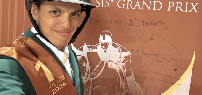 Saudi-Doppelsieg, Christian Ahlmann als bester Deutscher Vierter im 1,5 Millionen GP in Doha