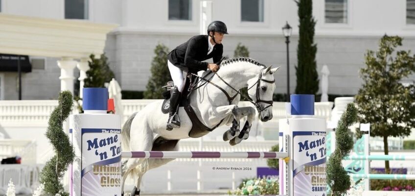 Deutsche Übermacht: Auch der letzte Grand Prix Sieg in Ocala geht ans deutsche Team, an Richard Vogel & Cardentos