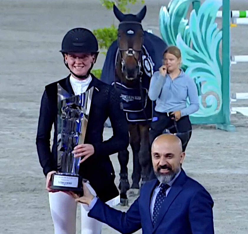 Sophie Hinners Zweite im H.H. Sharjah Ruler Cup vor René Tebbel