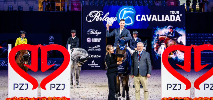 Tom Schewe Zweiter hinter Angelos Touloupis beim Weltranglisten-Springen in Krakau