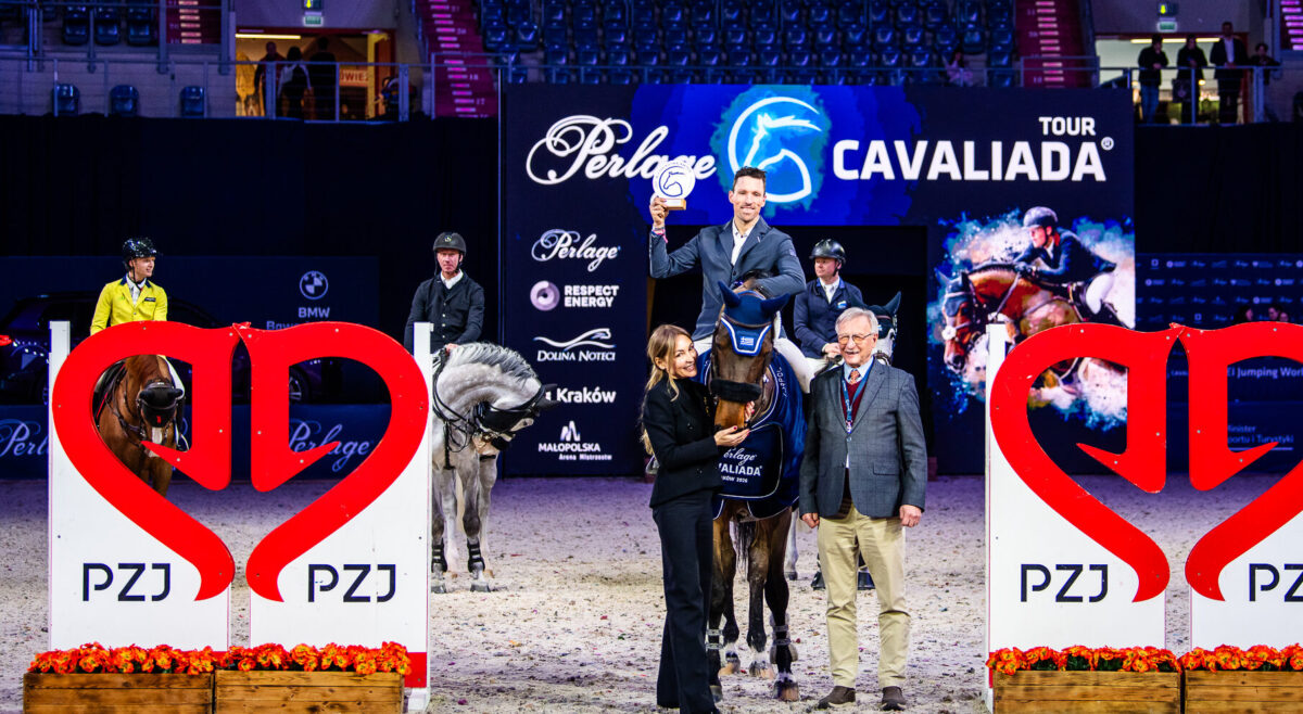 Tom Schewe Zweiter hinter Angelos Touloupis beim Weltranglisten-Springen in Krakau