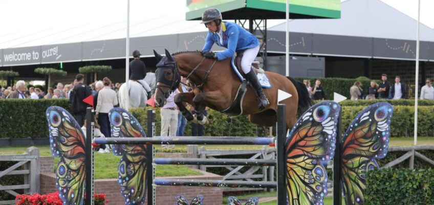 Christian Ahlmann gewinnt mit neunjährigem Applebridge Tag Z das 1,50m Weltranglisten-Springen in Arezzo