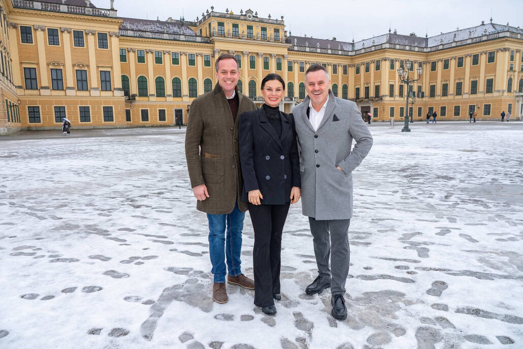 Erstmals Westfalen-Fohlenauktion vor Schloss Schönbrunn bei der Global Champions Tour