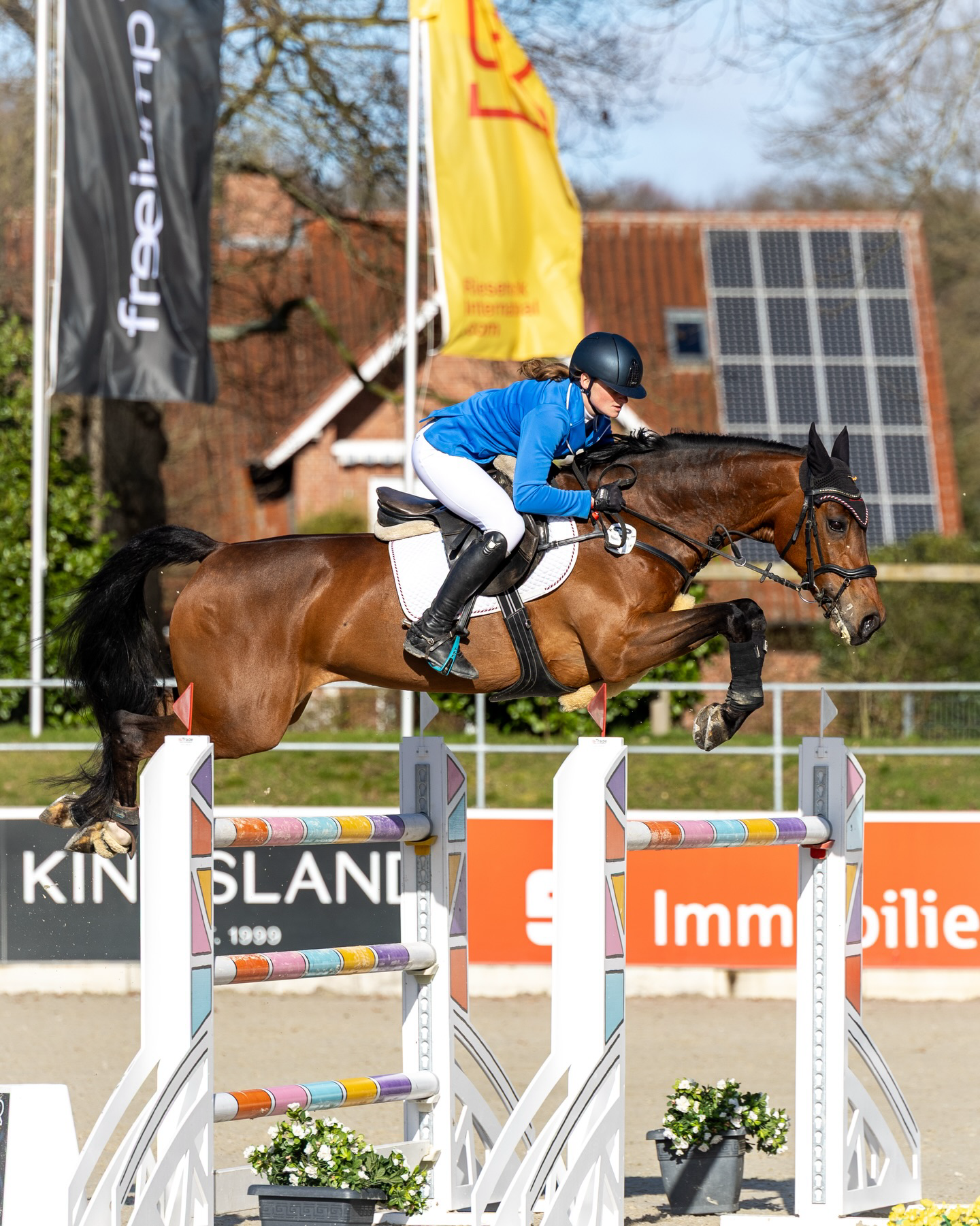Juliane Rölfing hängt Mario Stevens in Riesenbeck ab