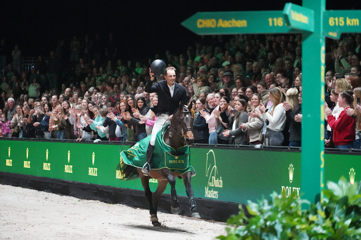 „Sein unglaubliches Vermögen und sein großer Galopp machen mein Leben einfacher.“ Richard Vogel und United Touch S brillieren im Rolex Grand Prix bei den Dutch Masters