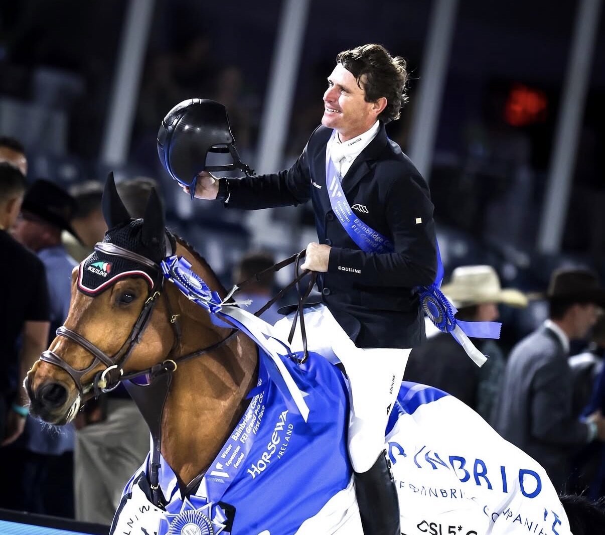 Pech im Stechen: André Thieme & DSP Chakaria werden Sechste, Richard Vogel & Abou-Chaker NRW Achte im 500.000 Dollar Grand Prix  in Wellington – Sieg holen Darrahg Kenny & Eddy Blue