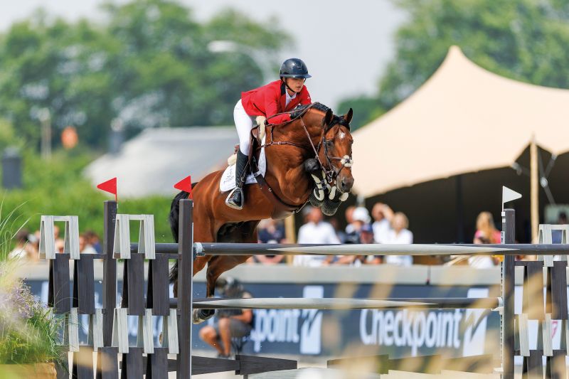 Zascha Nygaard holt sich den CSI4* Grand Prix in Gorla Minore