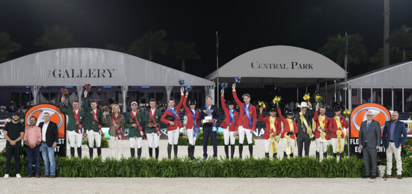 USA gewinnen Nationenpreis in Wellington nach Stechen vor Irland