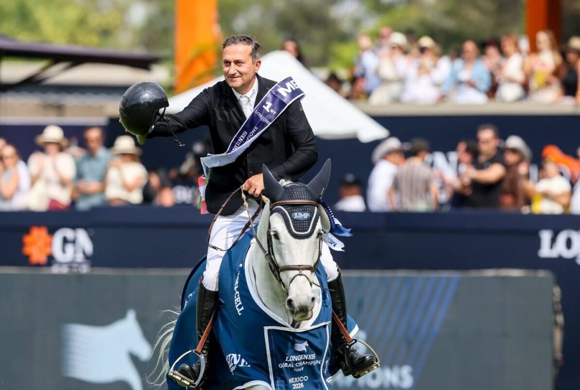 Piergiorgio Buccis Pallieter vd N. Ranch siegt im Grand Prix von Mexiko City