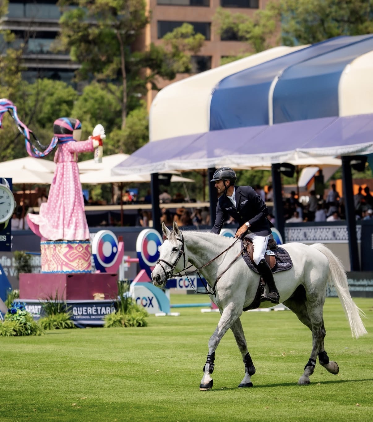 Mit fast drei Sekunden Vorsprung: Christian Kukuk und Checker galoppieren Konkurrenz in Mexiko davon