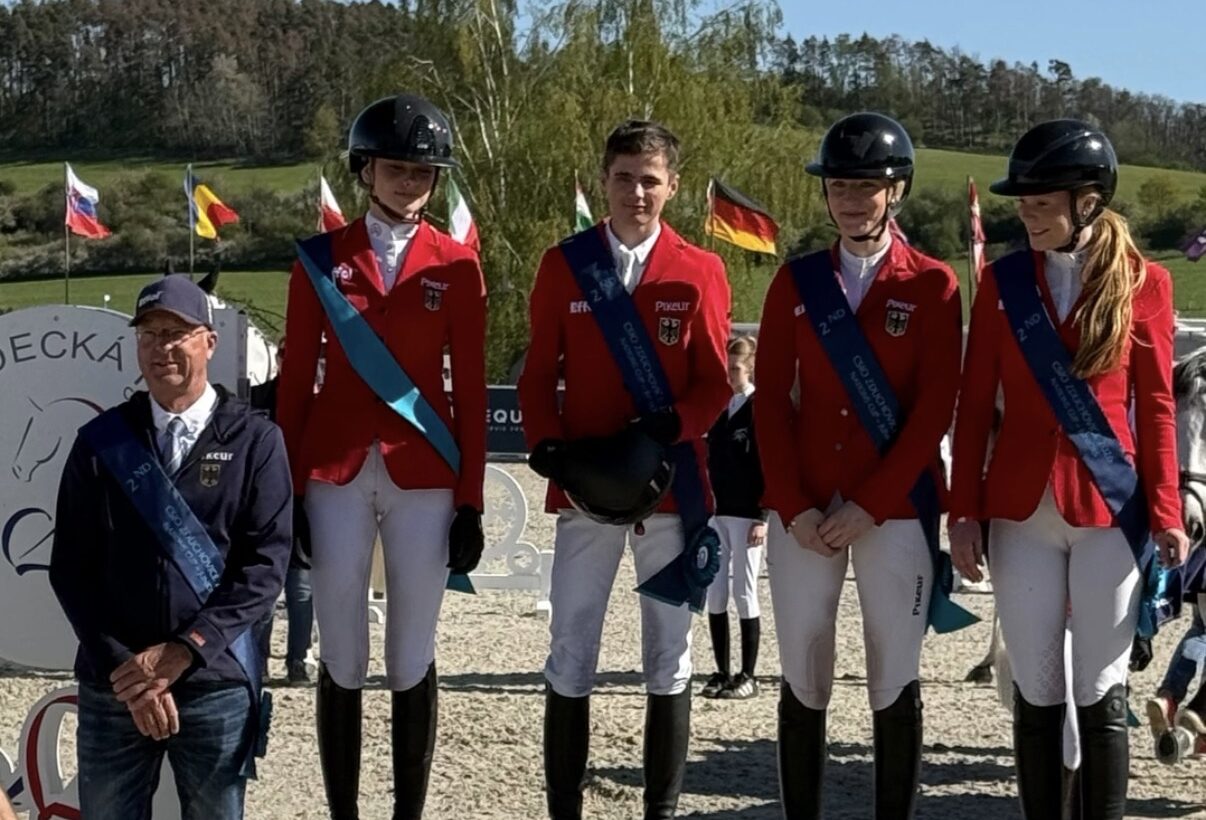 Zweimal Nationenpreis-Silber für deutschen Nachwuchs in Zduchovice